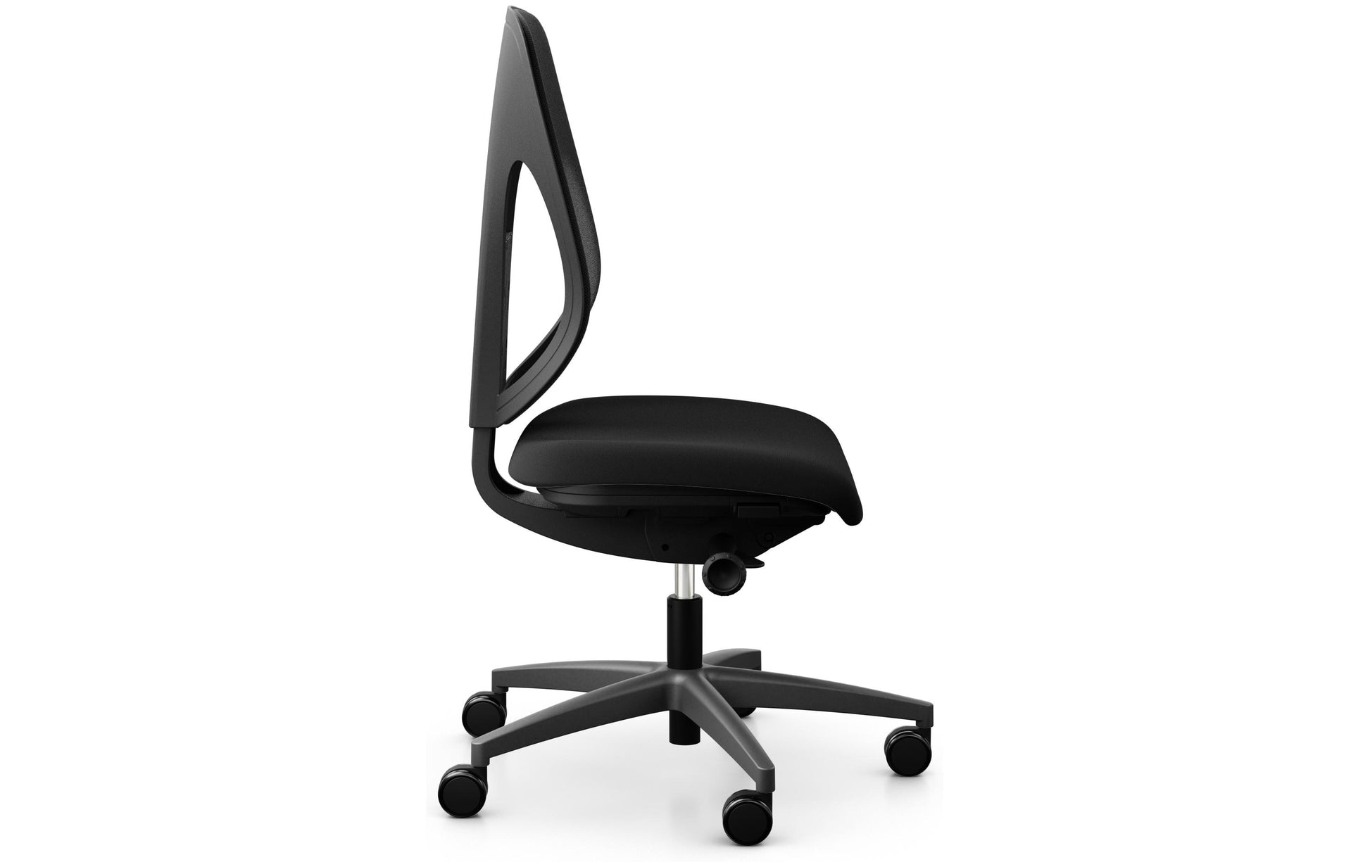 Giroflex Bürostuhl 353 – Sitzhöhe 39–51 cm, 120 kg, Schwarz