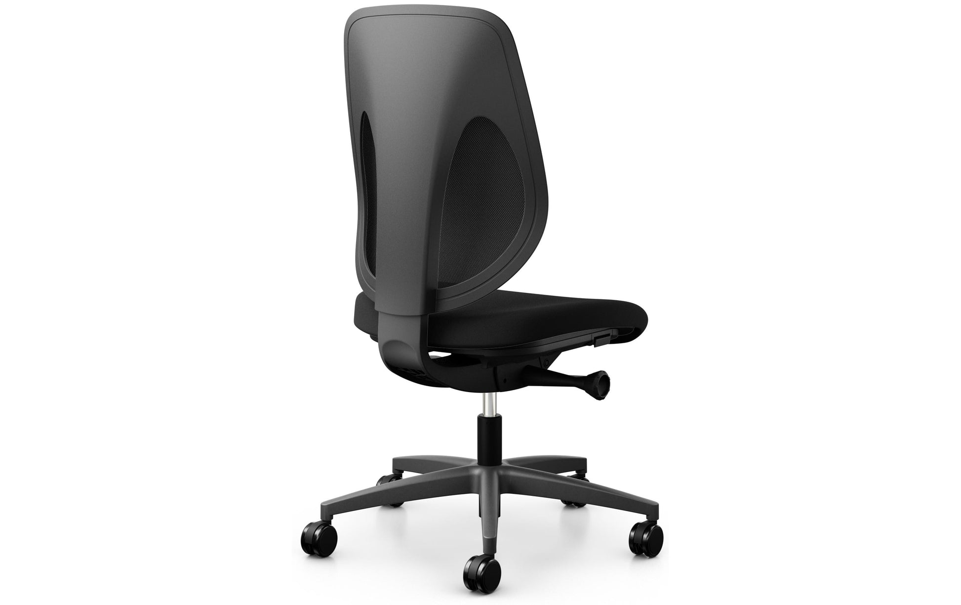 Giroflex Bürostuhl 353 – Sitzhöhe 39–51 cm, 120 kg, Schwarz