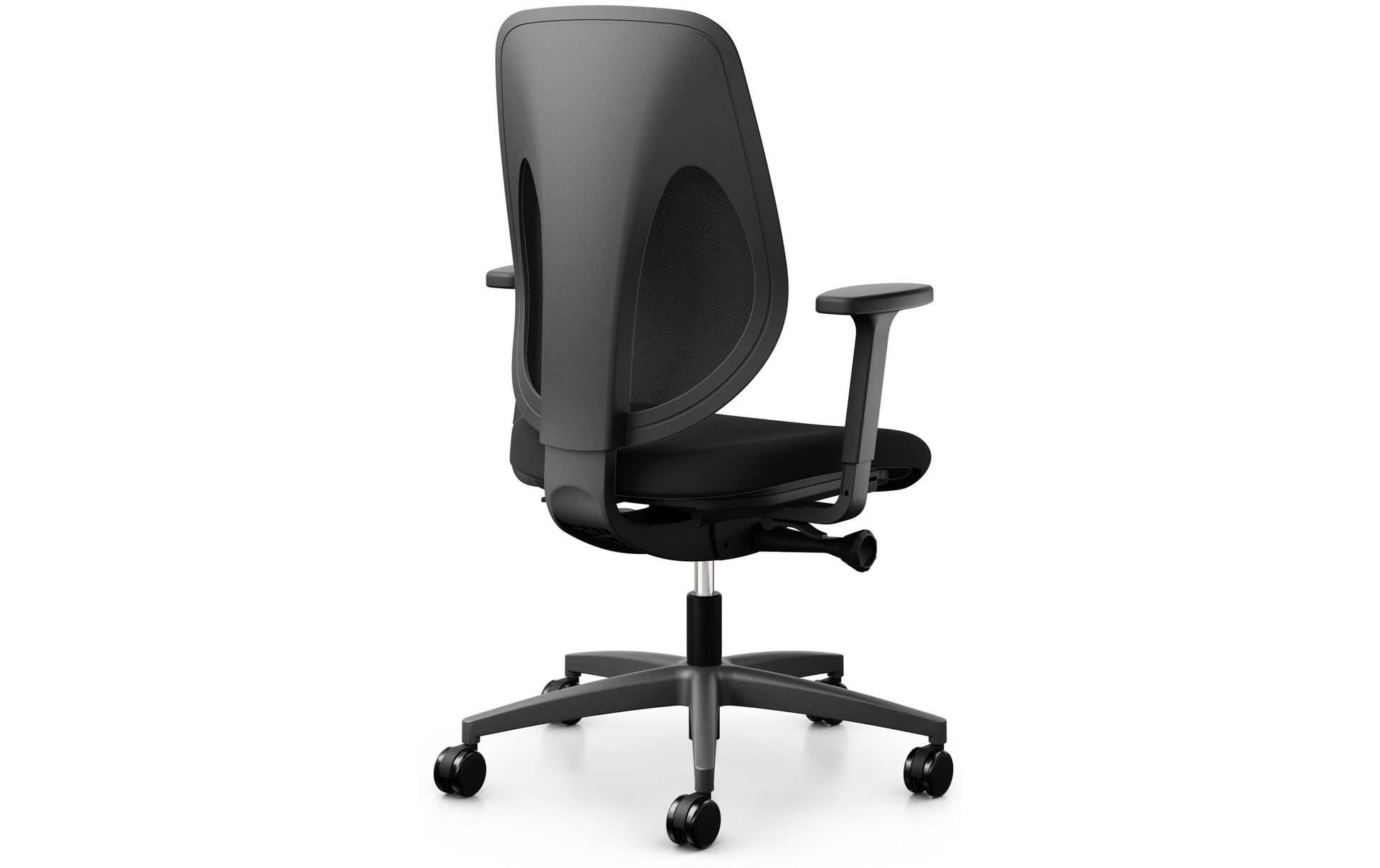 Giroflex Bürostuhl 353 – Sitzhöhe 39–51 cm, 120 kg, Schwarz
