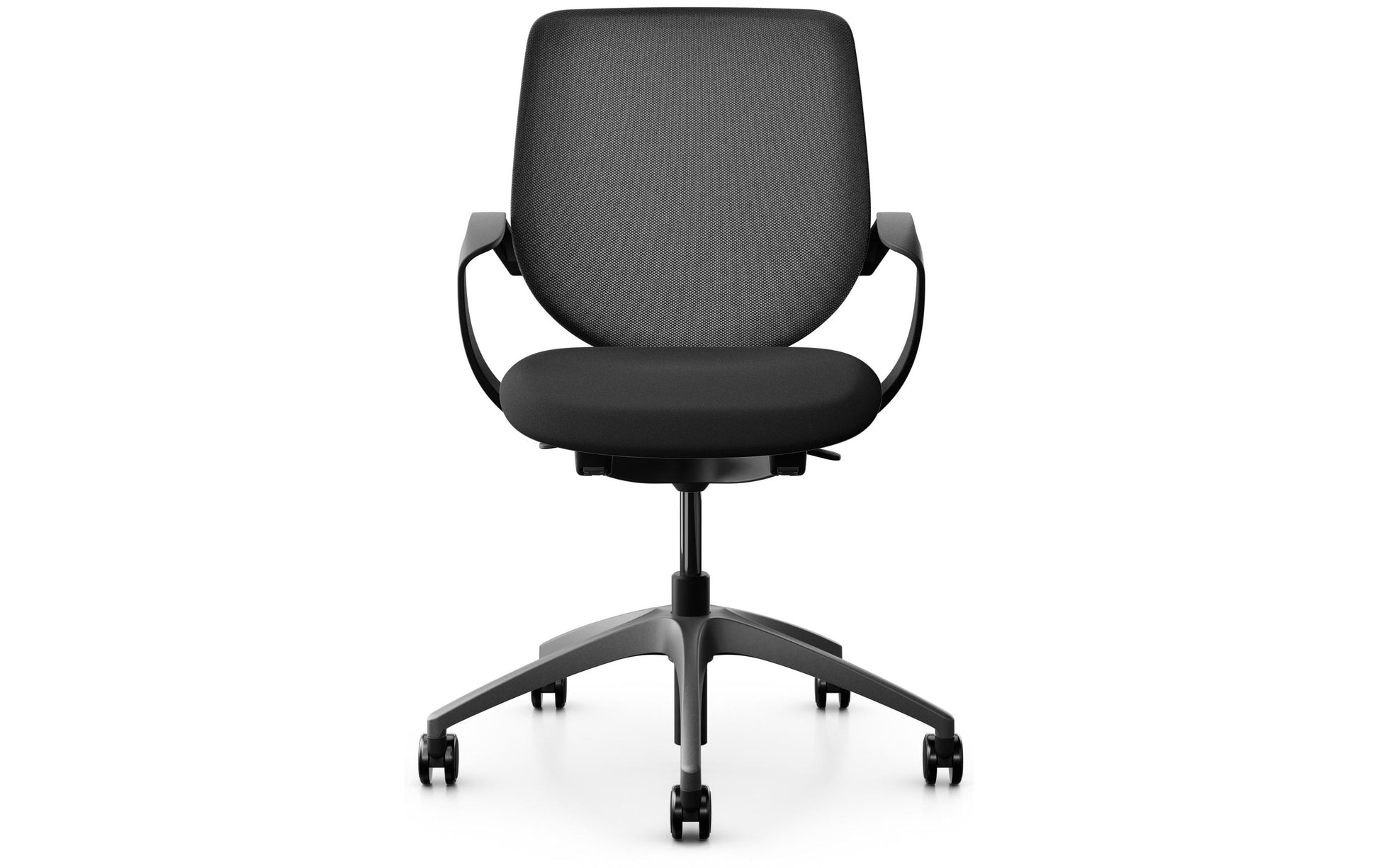 Giroflex Bürostuhl 313 – Sitzhöhe 39–51 cm, 120 kg, Schwarz