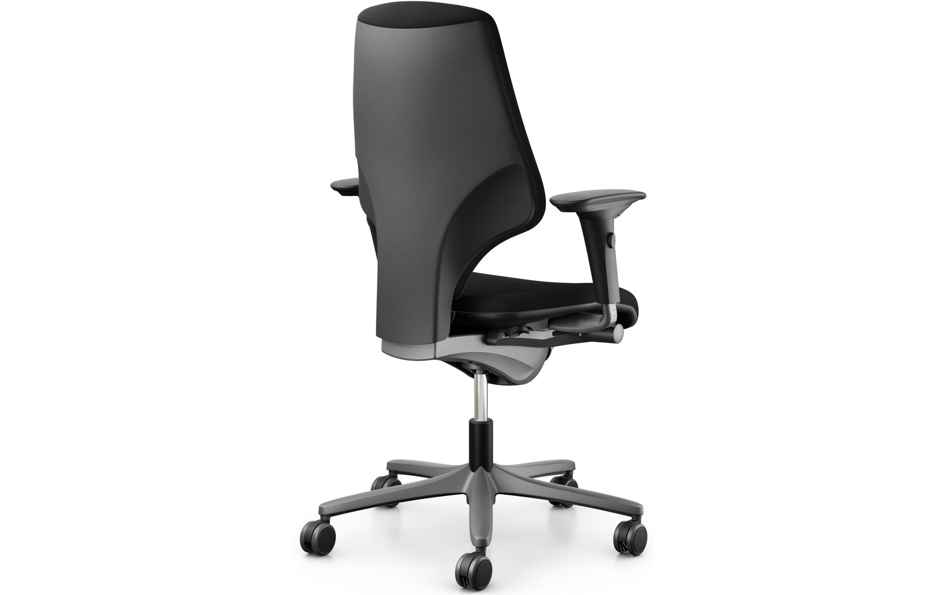 Giroflex Bürostuhl 64 – Sitzhöhe 40–52 cm, 130 kg, schwarz