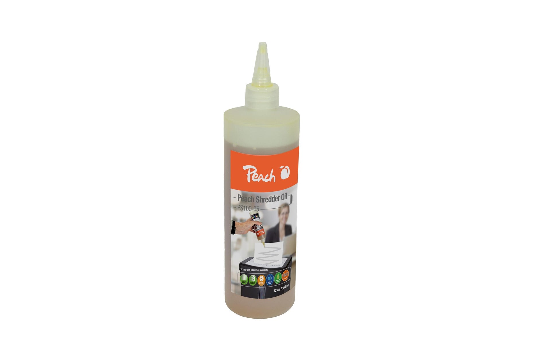 Peach Schmieröl für Aktenvernichter – 355 ml