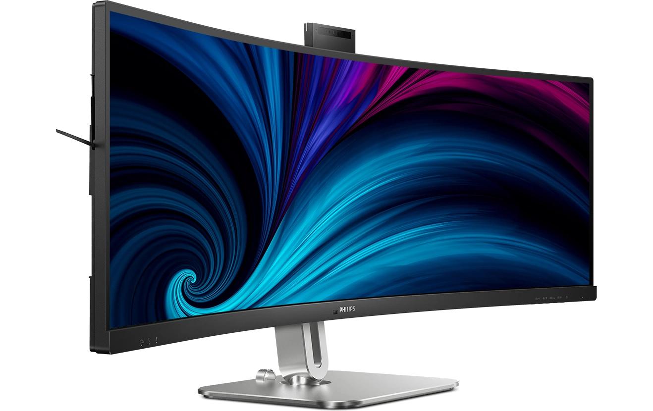 Philips 49B2U5900CH/00 – Monitor, 48,8", 450 cd/m², Gebogen, Webcam, KVM, USB-C, VESA 100 × 100, Schwarz