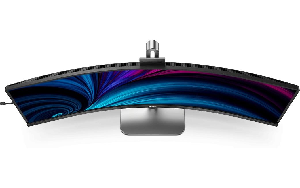 Philips 49B2U5900CH/00 – Monitor, 48,8", 450 cd/m², Gebogen, Webcam, KVM, USB-C, VESA 100 × 100, Schwarz