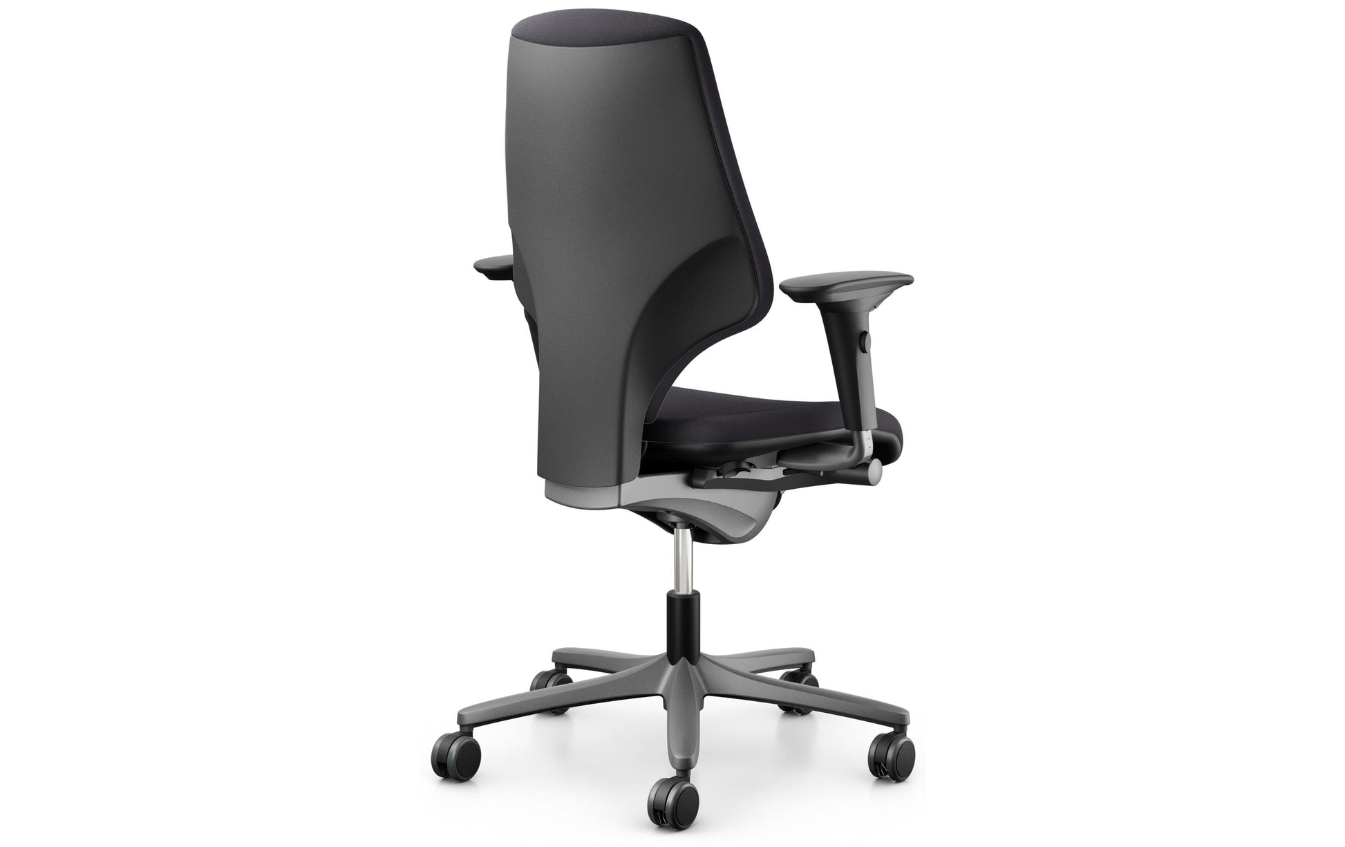 Giroflex Bürostuhl 64 – Sitzhöhe 40–52 cm, 130 kg, Dunkelgrau