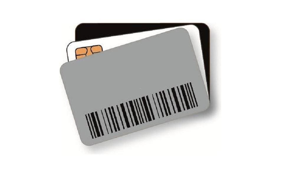 Zebra PVC-Karten – 85 × 54 × 1 mm, weiss