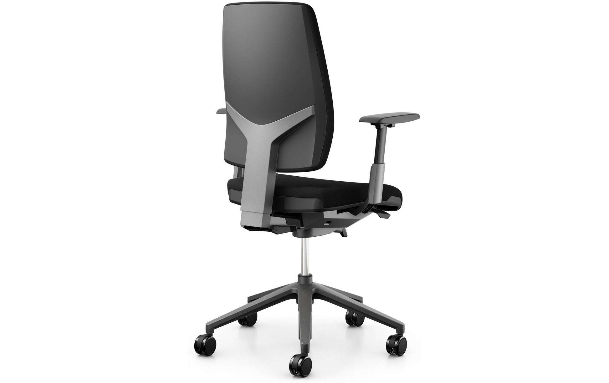 Giroflex Bürostuhl 68 – Sitzhöhe 40–52 cm, 120 kg, Schwarz
