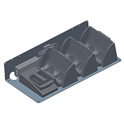 Datamax O'Neil RL-Serie Ladegerät, 3-fach Multi-Bay, 2× Batterie-Depot, Schwarz – für RL3e/RL4e, 229029-000
