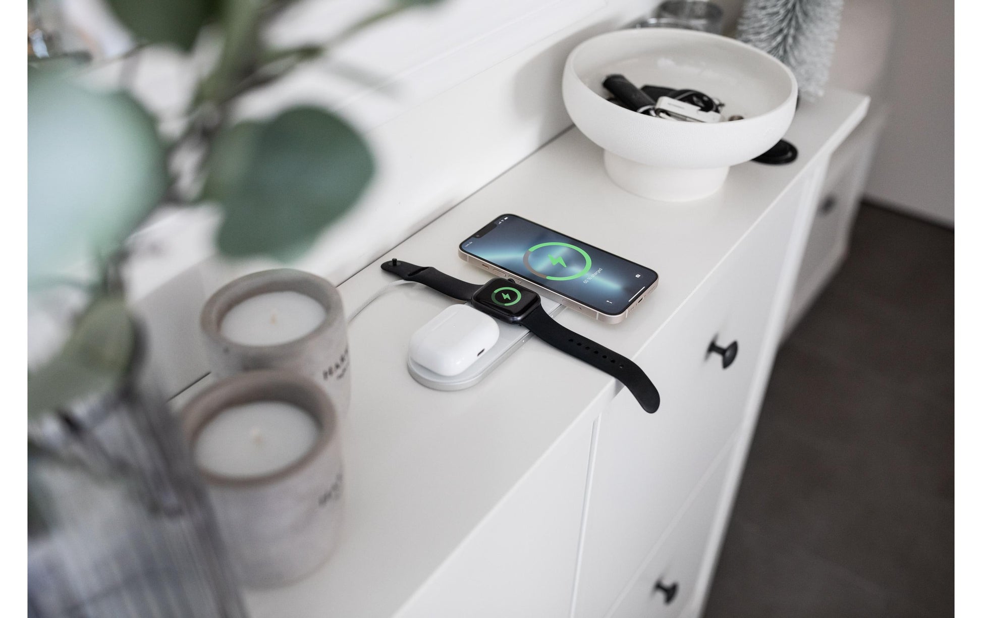 Vonmählen Aura Home Ladegerät – Qi, 3-fach