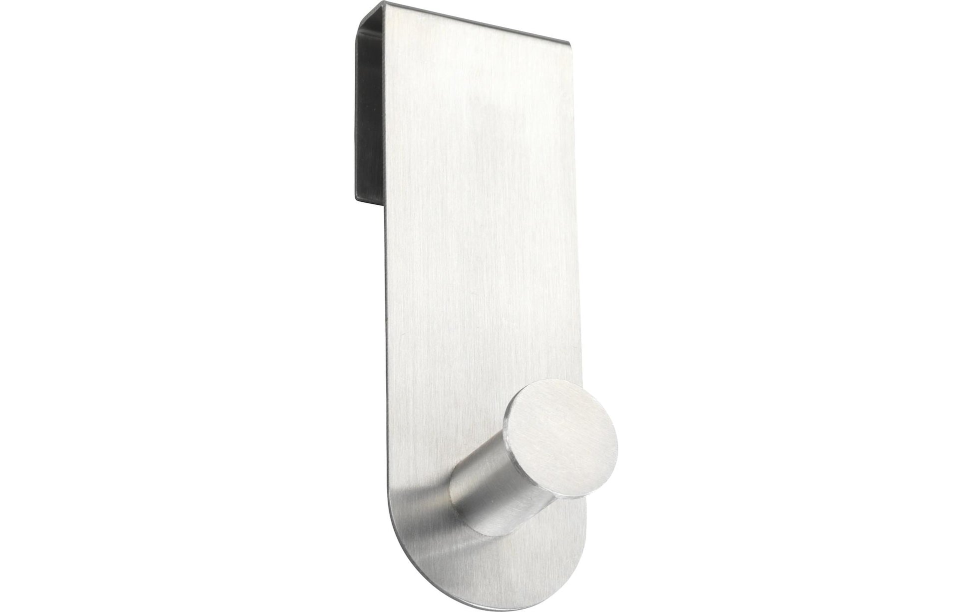 WENKO Handtuchhaken Celano – Edelstahl, 4×5×12,5 cm, Silber