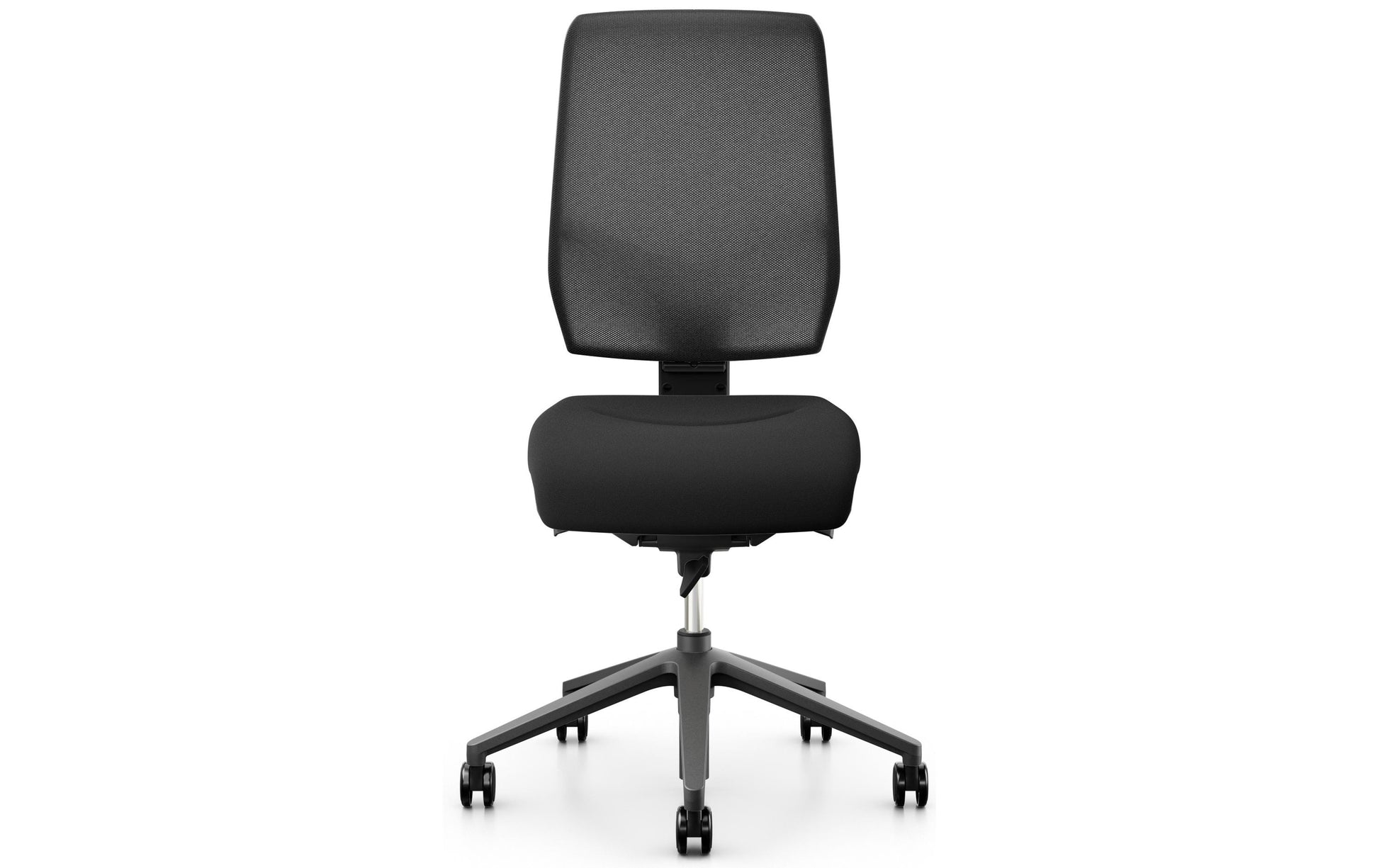Giroflex Bürostuhl 68 – Sitzhöhe 40–52 cm, 120 kg, schwarz
