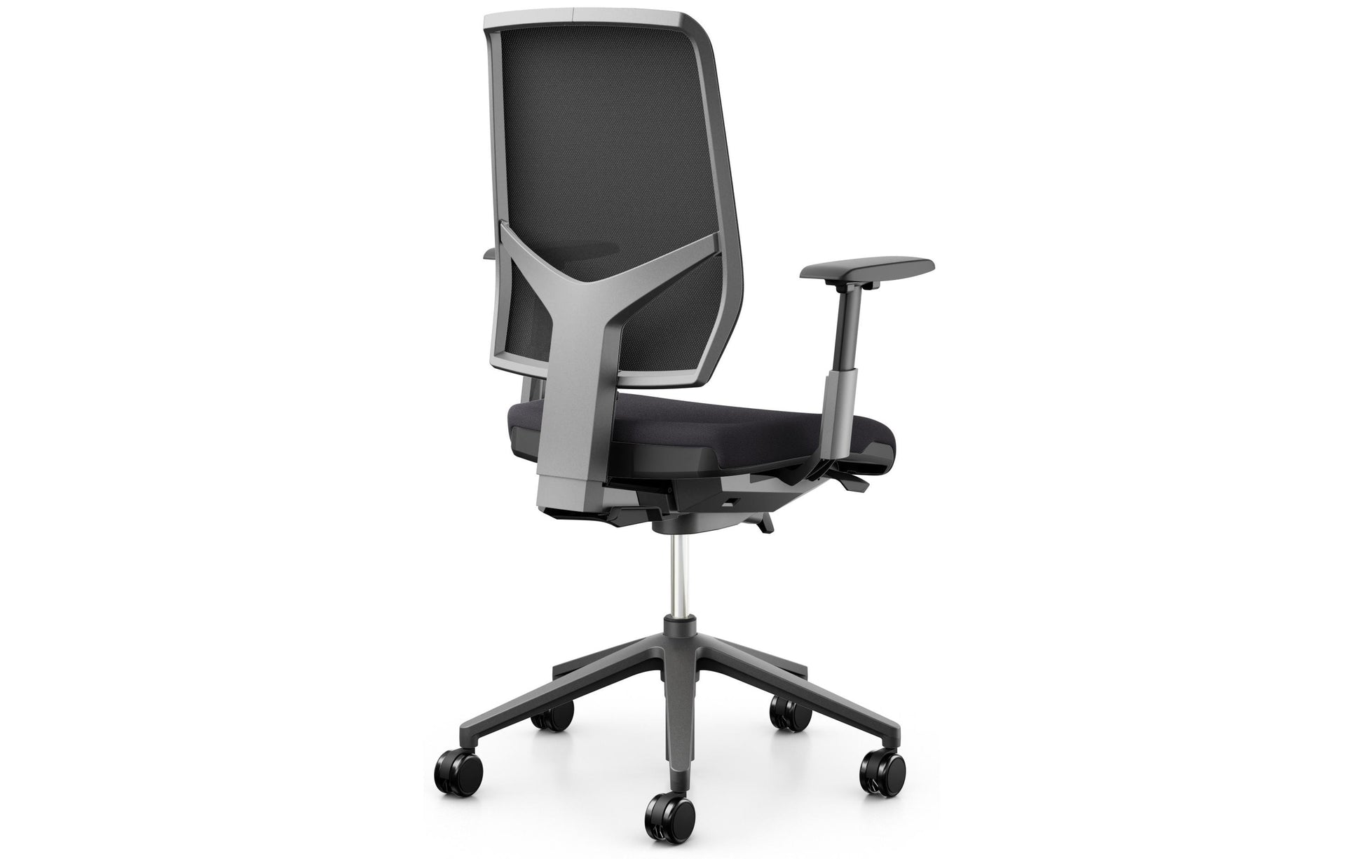 Giroflex Bürostuhl 68 – Sitzhöhe 40–52 cm, 120 kg, Dunkelgrau