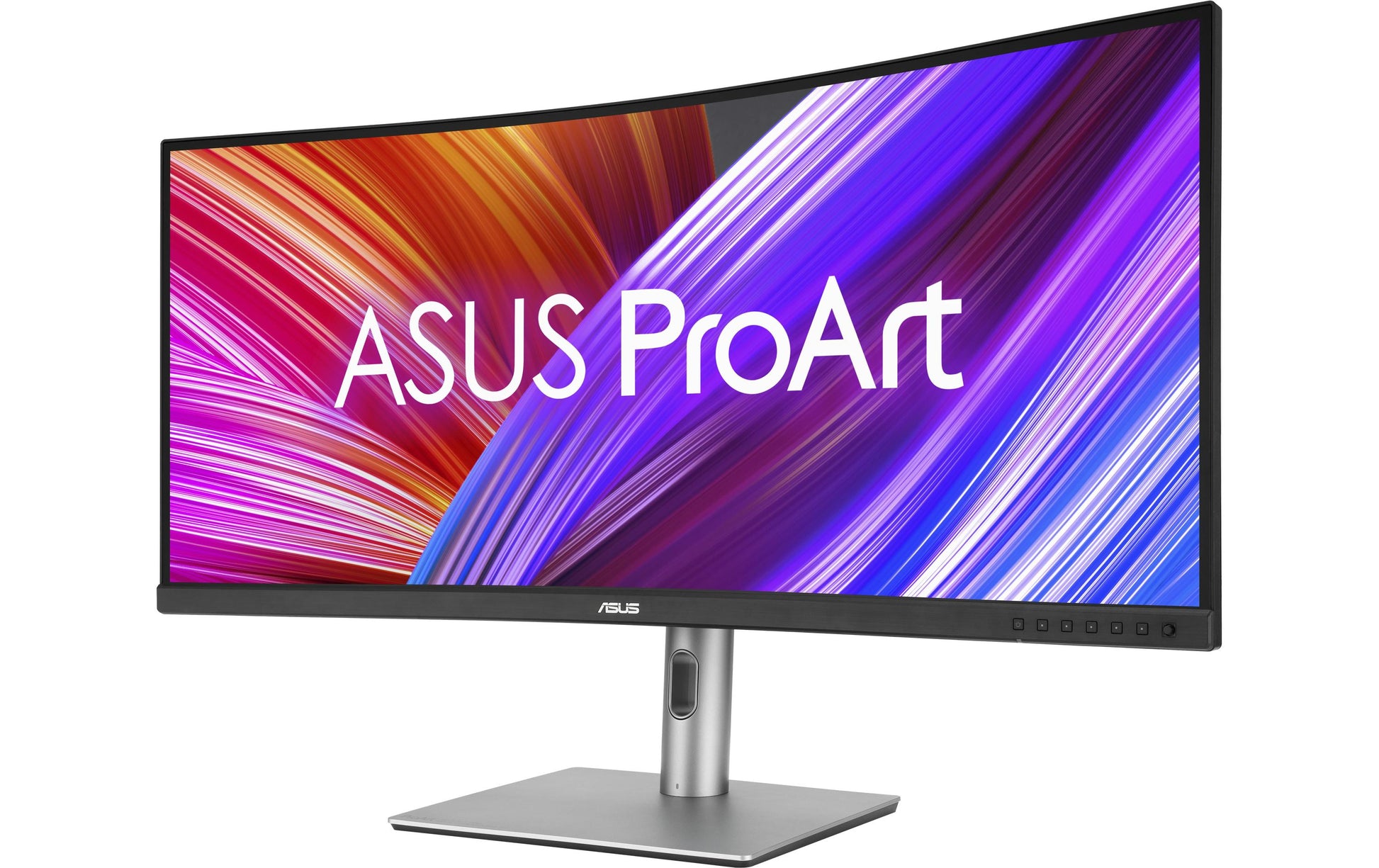 ASUS ProArt PA34VCNV – Monitor, 34,1", Daisy Chain, 2× USB-C, USB-Hub, Gebogen, VESA 100 × 100, Schwarz