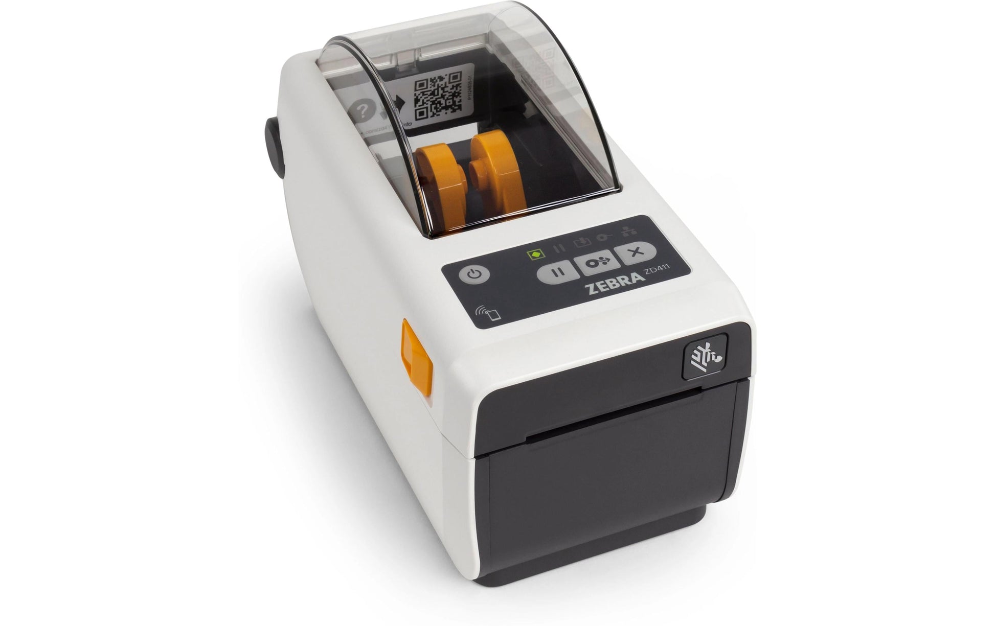 Zebra ZD411 – Etikettendrucker, Thermodirekt, für Etiketten bis 56 mm, USB, LAN, 203 dpi, 152 mm/s