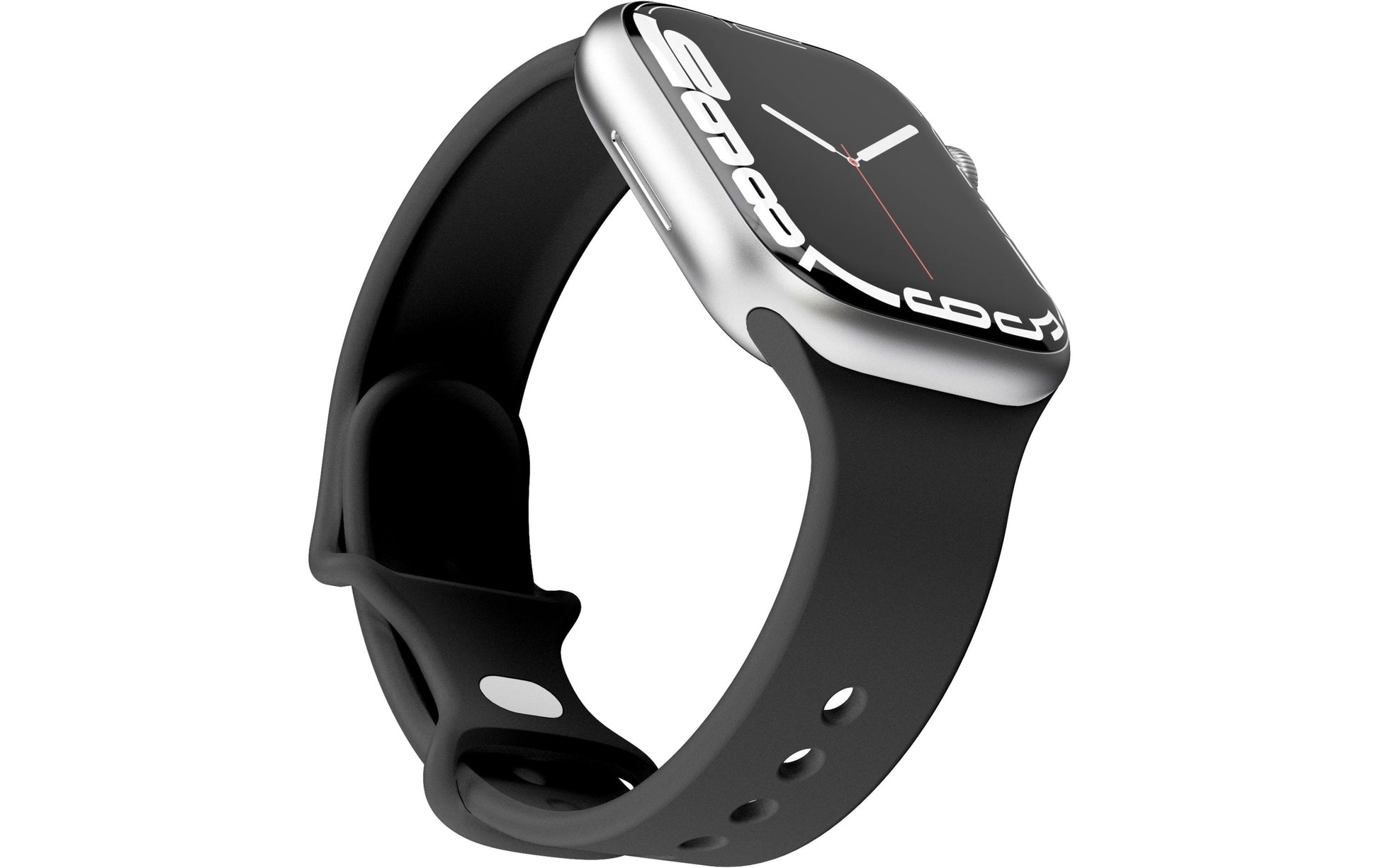 Vonmählen Silicon Loop – Silikon, Schwarz, für Apple Watch 38/40/41 mm