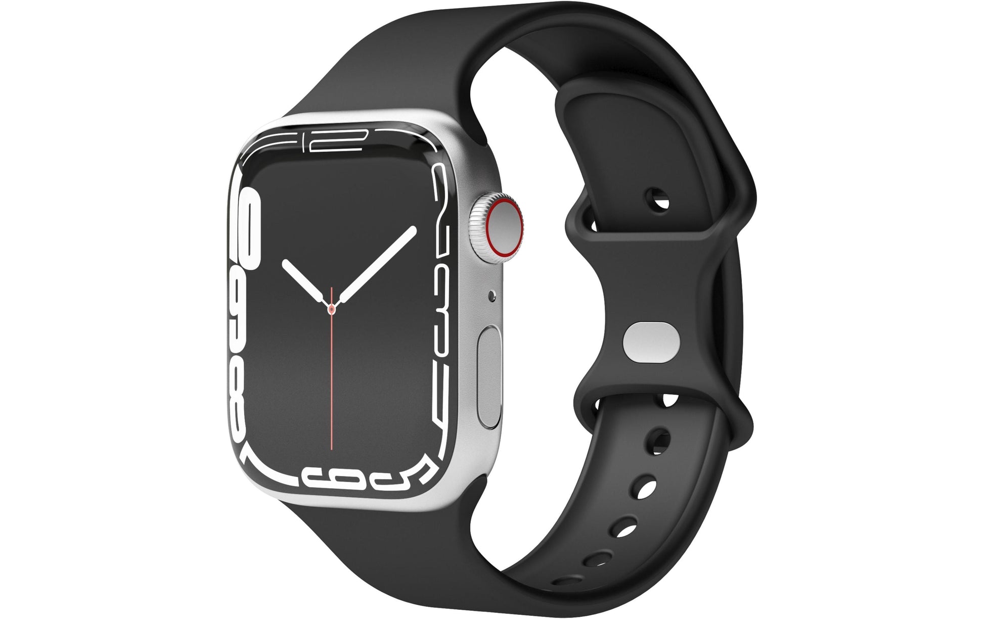 Vonmählen Silicon Loop – Silikon, Schwarz, für Apple Watch 38/40/41 mm