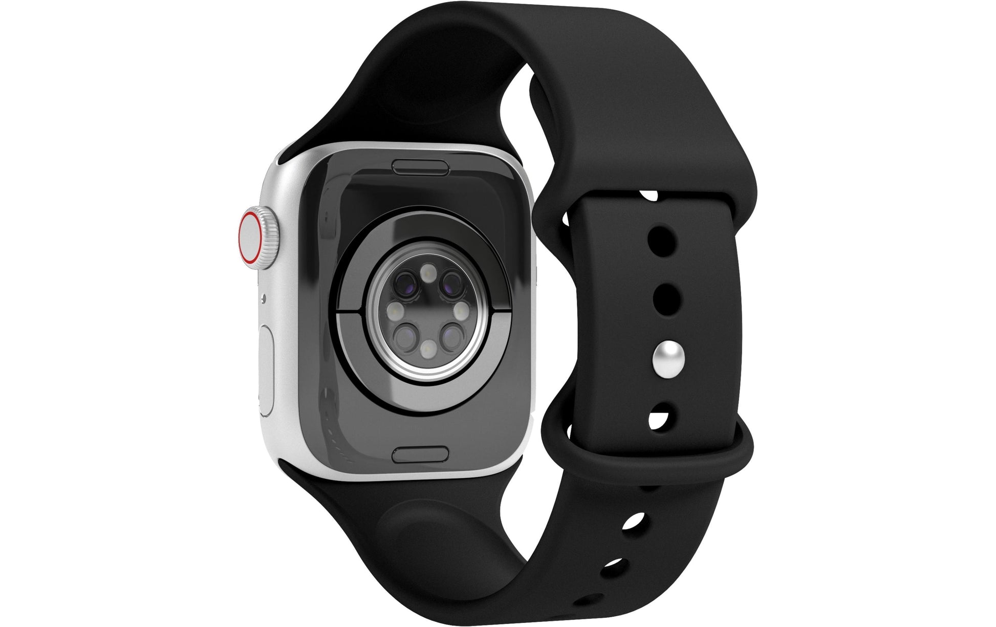 Vonmählen Silicon Loop – Silikon, Schwarz, für Apple Watch 38/40/41 mm