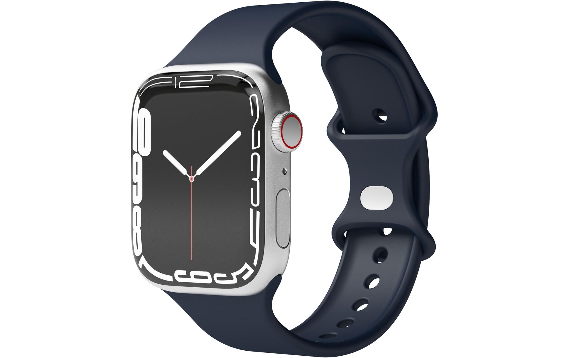 Vonmählen Silicon Loop 1 – Armband – für Apple Watch 38 mm, 40 mm, 41 mm, Navy, Silikon