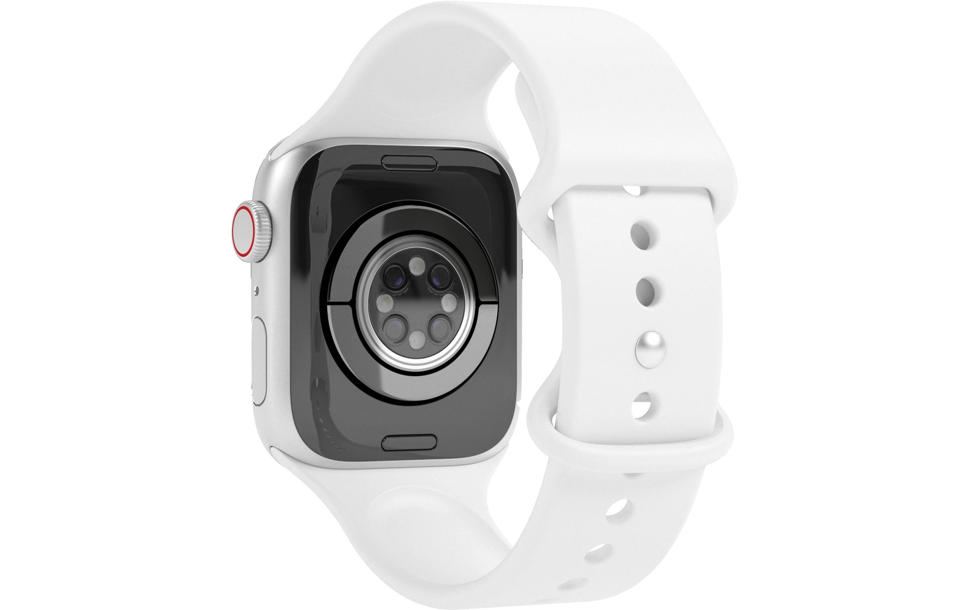 Vonmählen Silicon Loop 1 – Sportarmband, Weiss, für Apple Watch 38 mm, 40 mm, 41 mm