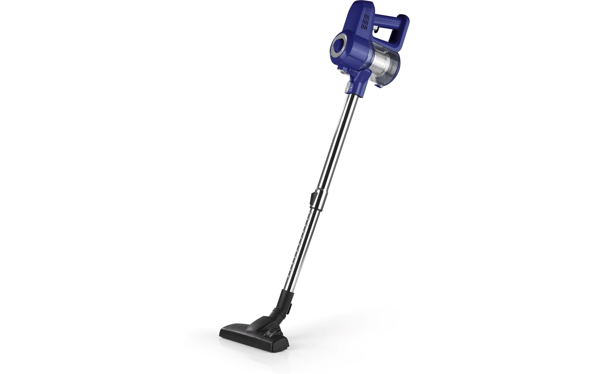 CLEANmaxx Akku-Zyklon-Staubsauger – 35 Min Laufzeit, Blau, Grau