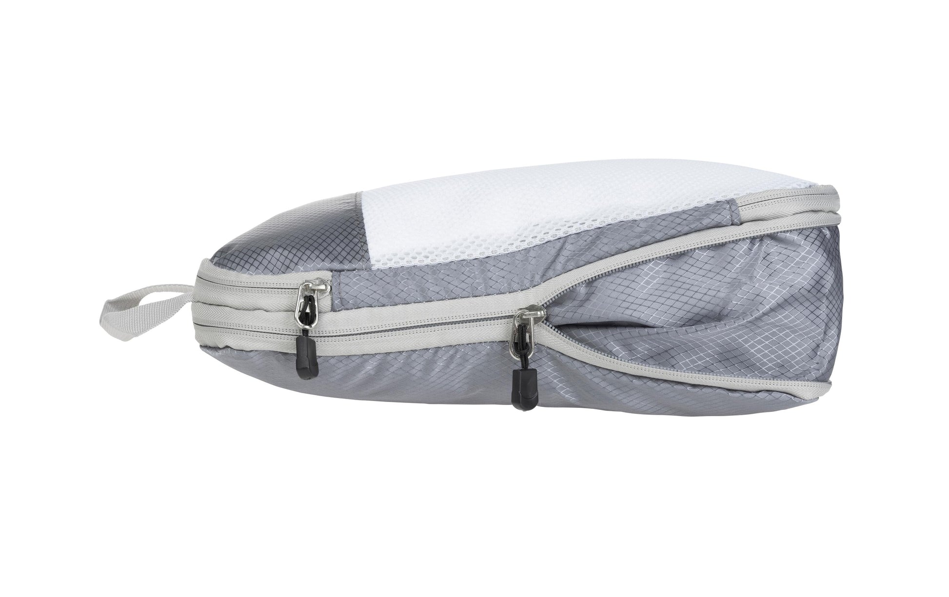 KOOR Packhilfen-Set (Grösse S) – mit Reissverschluss, Tragegriff – 30×9×20 cm – Grau – Polyester – 2-teilig