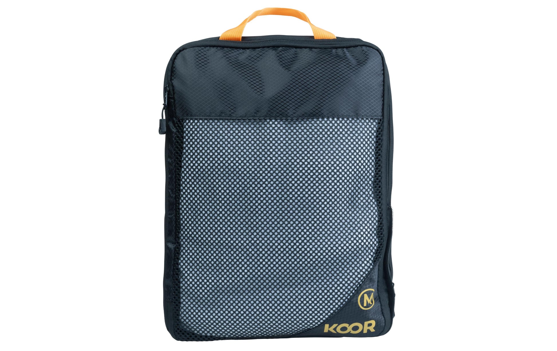 KOOR Packhilfen-Set Goora M – Tragegriff, Reissverschluss – 7 l – Schwarz – 2 Stk.