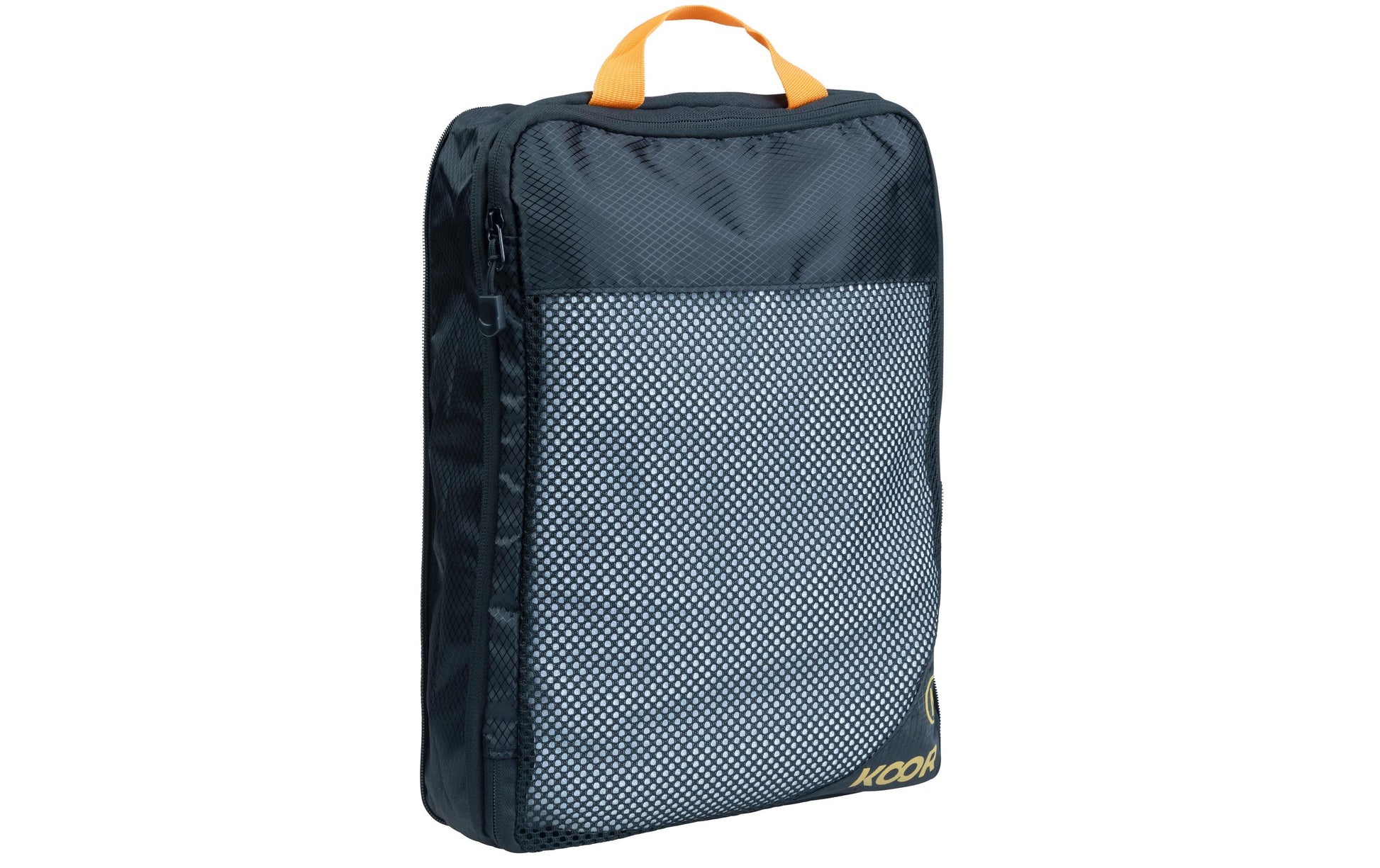 KOOR Packhilfen-Set Goora M – Tragegriff, Reissverschluss – 7 l – Schwarz – 2 Stk.