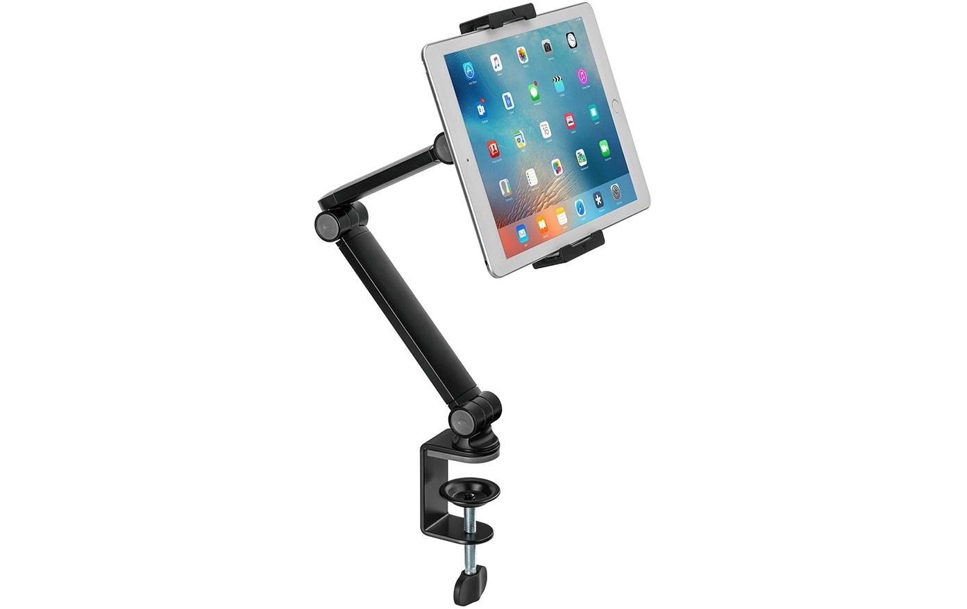Neomounts Tablet-Arm (Tischklemme) – für 4,7–12,9" – Schwarz