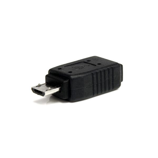 StarTech.com USB-Adapter Micro-USB-B auf Mini-USB-B – Nickel-beschichtet – Schwarz