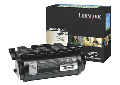 Lexmark Toner – schwarz, 21000 Seiten
