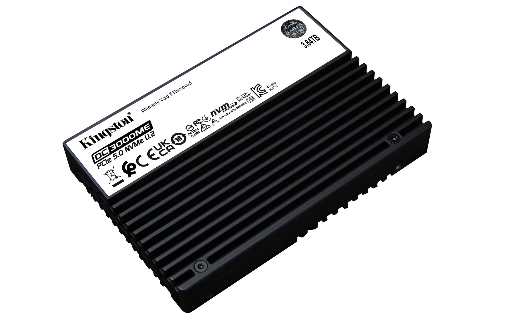 Kingston SSD – DC3000ME, 3,84 TB, U.2 PCIe 5.0 NVMe