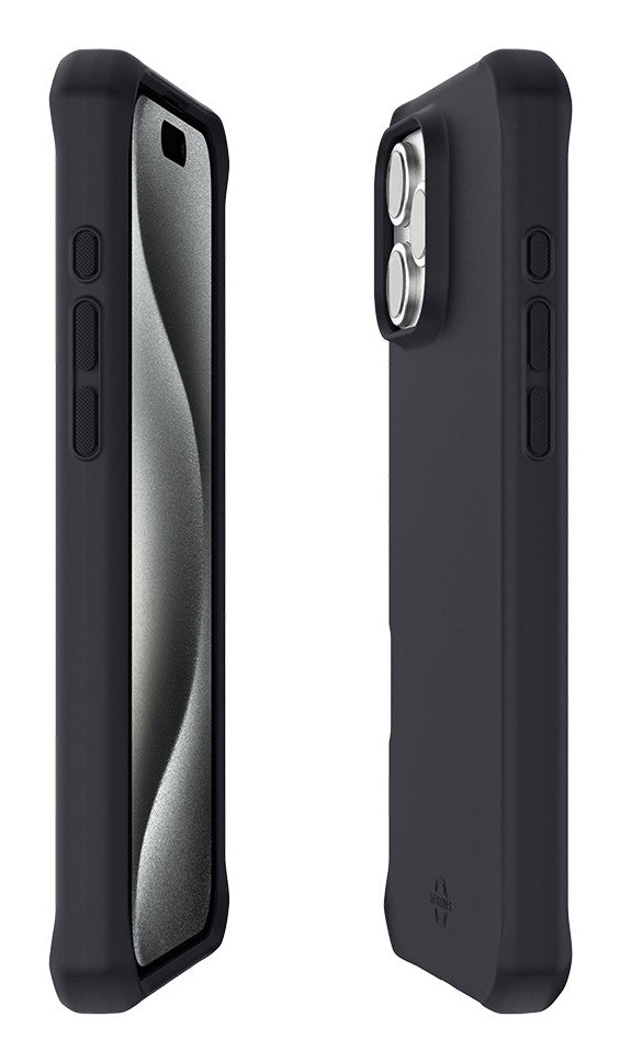Mobilis Backcover SPECTRUM_R – für Apple iPhone 16 Pro – schwarz