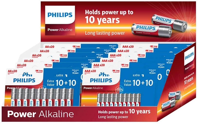 Philips Batterie – AA und AAA