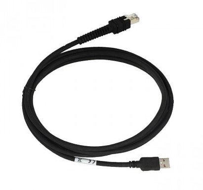 Zebra USB-Kabel – USB-A-Stecker, geschirmt, BC-1.2 – 4,6 m