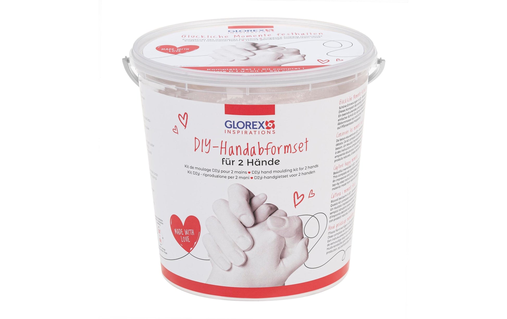 GLOREX Giessharz-/Resin-Set – lufthärtend, weiss