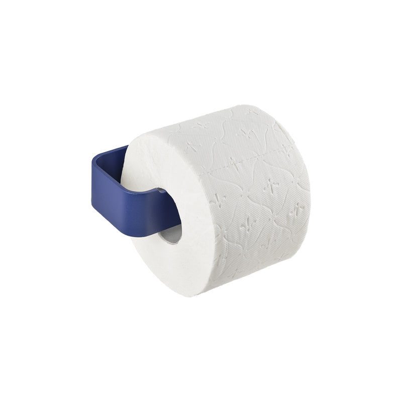 Zone Denmark Ume – Toilettenpapierhalter – Aluminium, Indigo, wandmontiert, 7,6 × 16,4 × 4 cm