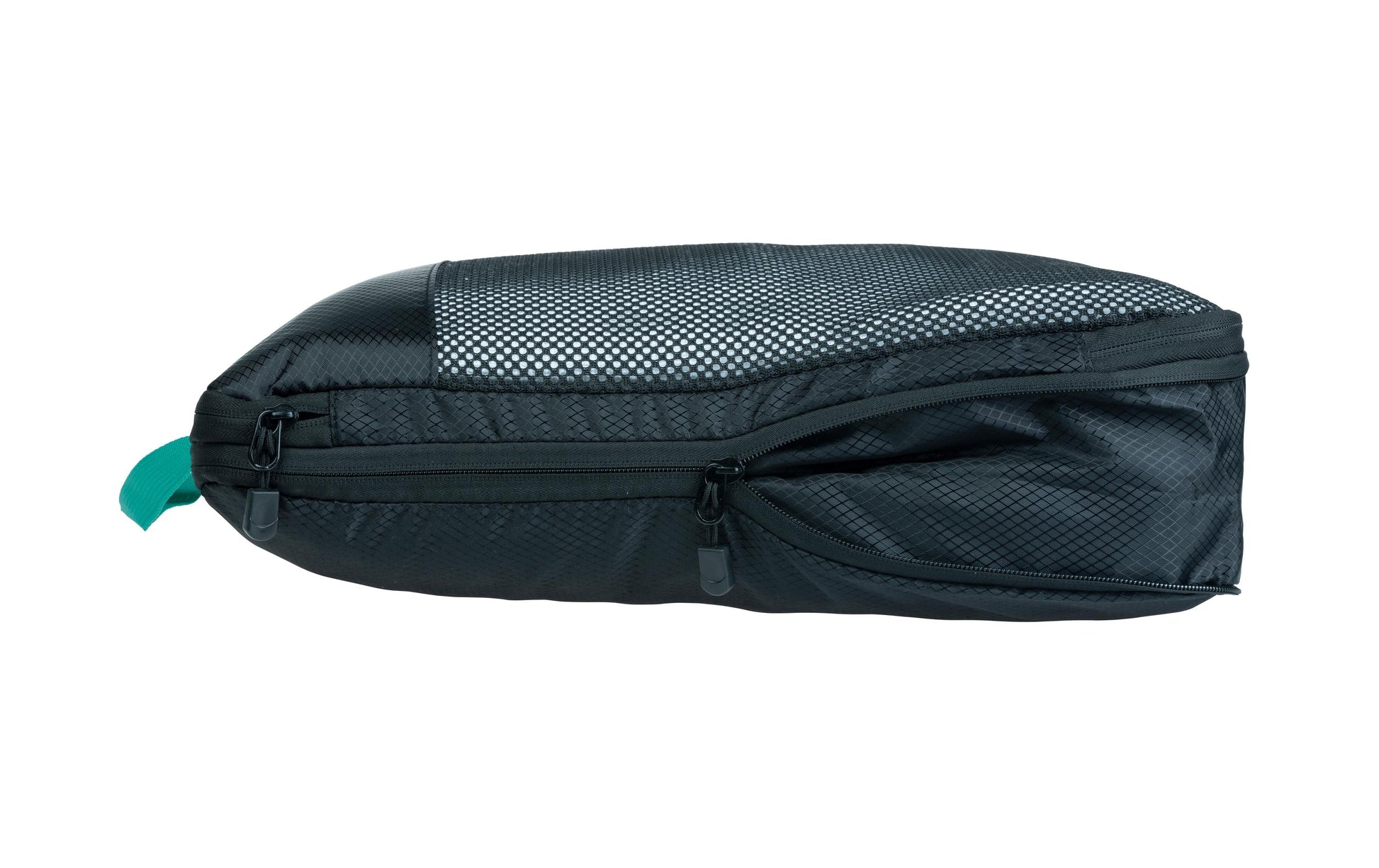 KOOR Reissverschlusstasche Goora Large – mit Tragegriff – 10 l, 40×9×30 cm – blau