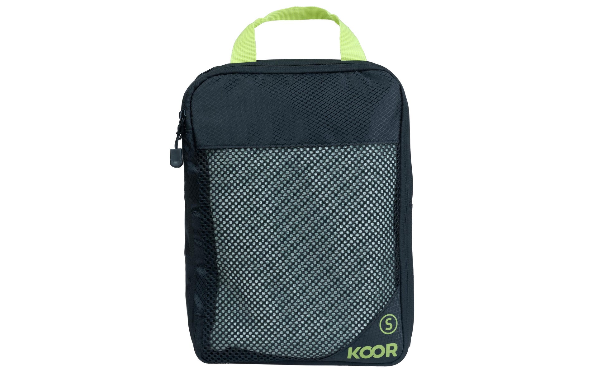 KOOR Packhilfen-Set Goora Small – mit Reissverschluss, mit Tragegriff – 5 l, 30 × 9 × 20 cm – grün – 2-teilig