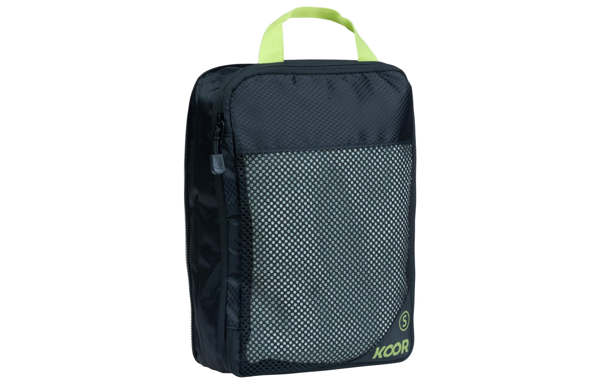KOOR Packhilfen-Set Goora Small – mit Reissverschluss, mit Tragegriff – 5 l, 30 × 9 × 20 cm – grün – 2-teilig