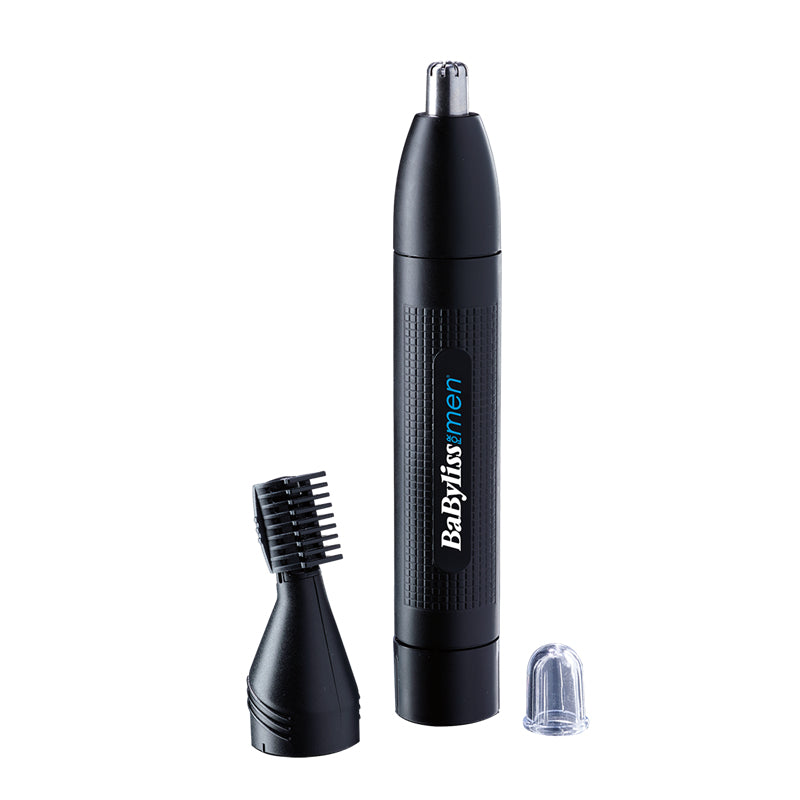 BaByliss Nasen- & Ohrtrimmer E652E – batteriebetrieben, inkl. 1 AA-Batterie – schwarz