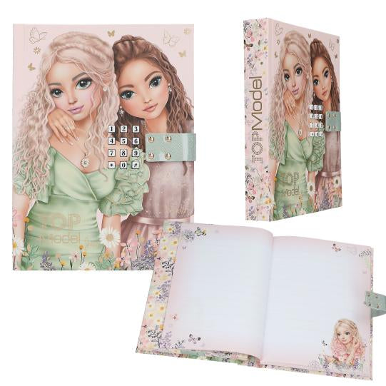 Depesche Tagebuch TOPModel Sommer – mit Code, Musik, Verschluss – 80 Seiten – 150 × 205 mm – Hardcover