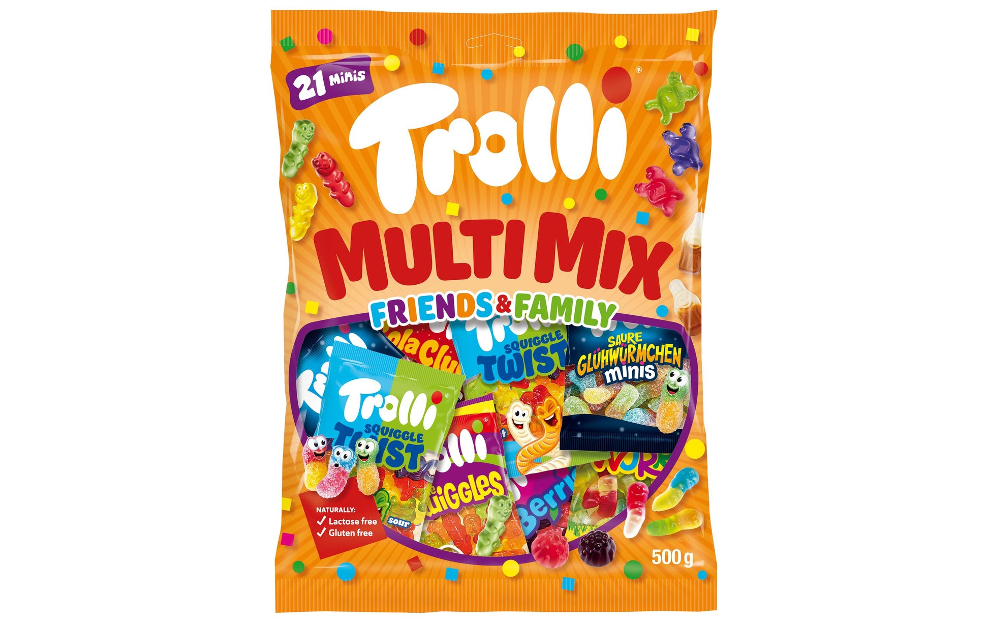 Trolli Multi Mix Gummibonbons – 500 g
