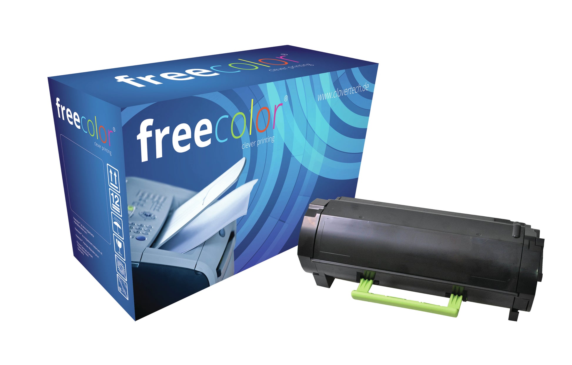 Freecolor Free Color – Toner 50F2H00 – Schwarz, 5000 Seiten – für Lexmark MS 310d, MS 310dn, MS 312dn und andere
