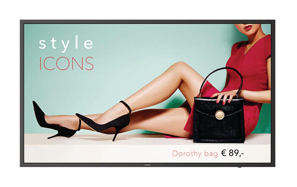 Philips H-Line 55BDL4002H/00 – Signage-Display, 55", Full HD, 2500 cd/m², 24/7, Hohe Helligkeit