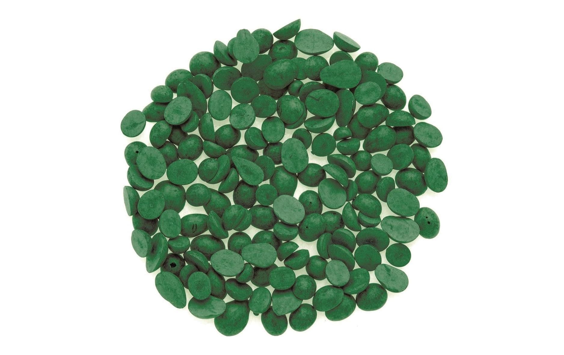 GLOREX Wachsfarbe – Grün – Pastille, 5 g