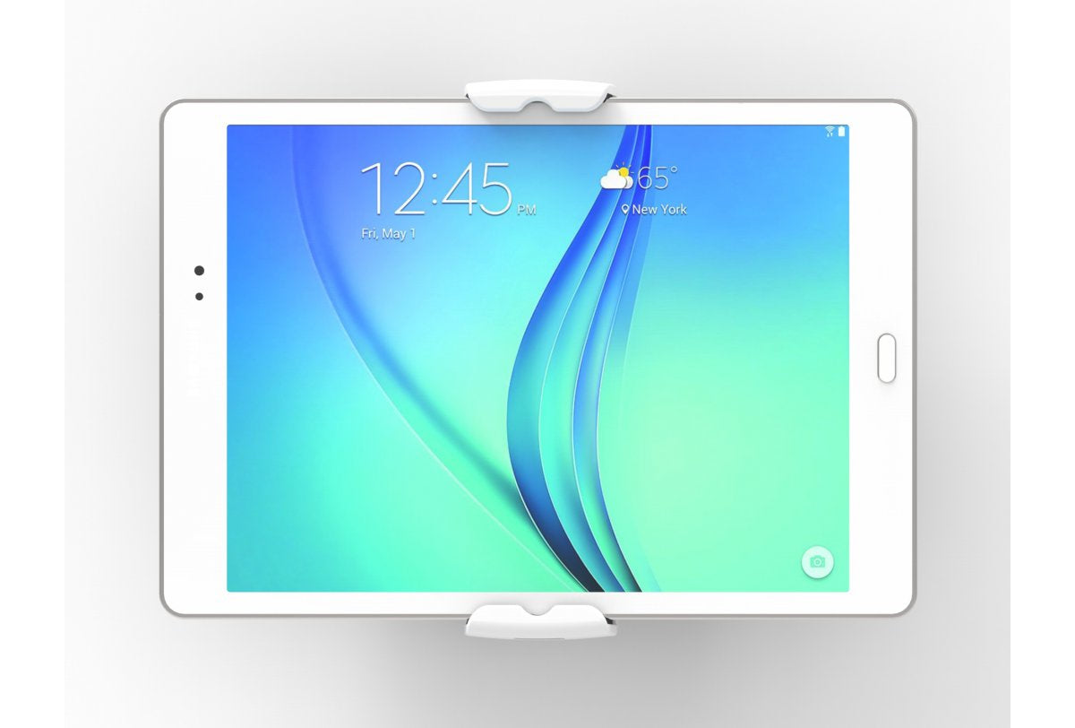 Compulocks Tablet-Wandhalterung für Tablets 7,0–13,0", einstellbare Breite, Armlänge 31,1 cm – Weiss