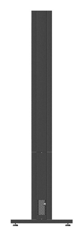 Hagor Bodenständer – Back-to-Back – 50" – Diebstahlsicherung, für 50" Displays – Anthrazitgrau