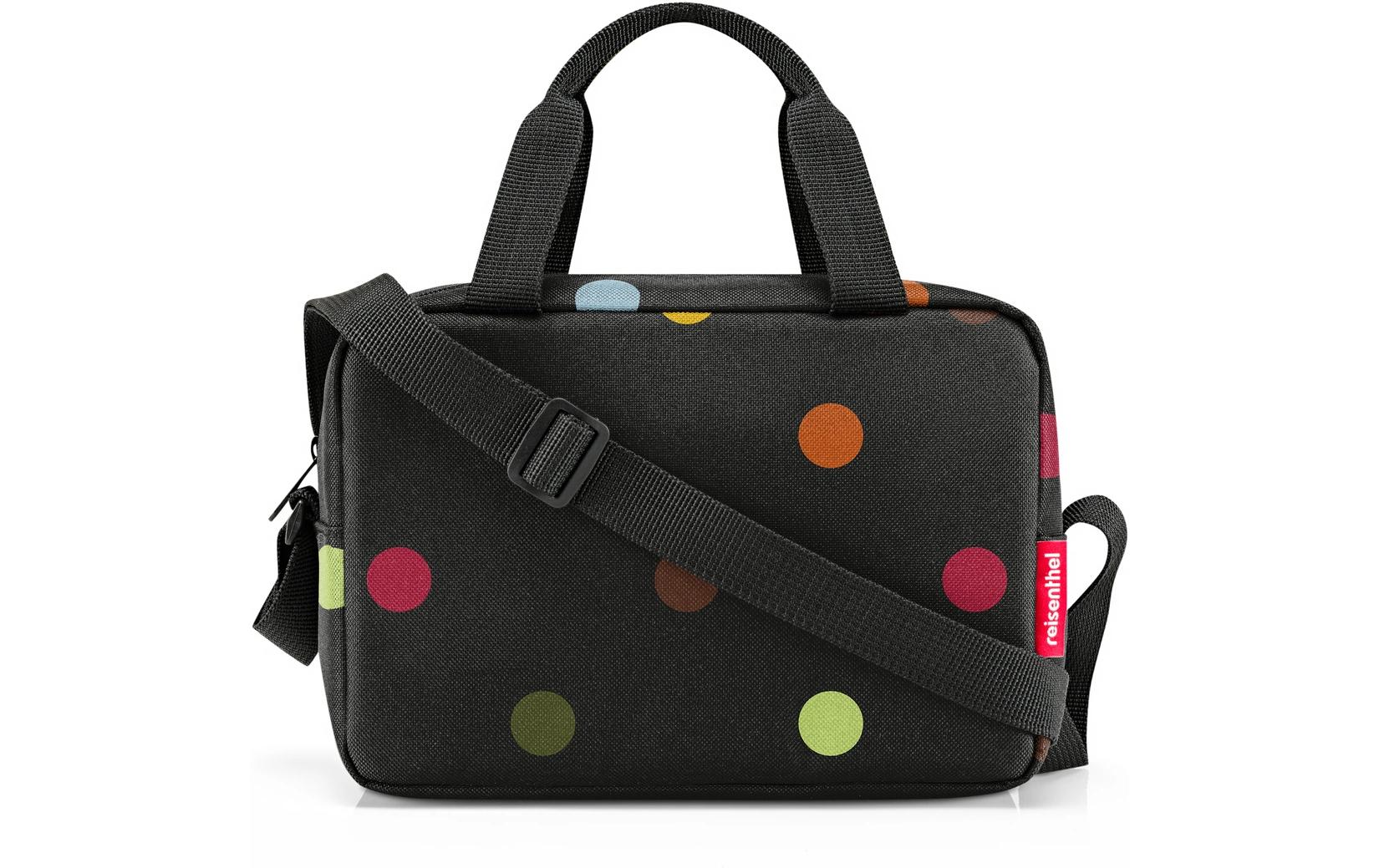 Reisenthel Kühltasche To-Go – mit Schultergurt – 3 l – mehrfarbig – recyceltes Polyester – Dots