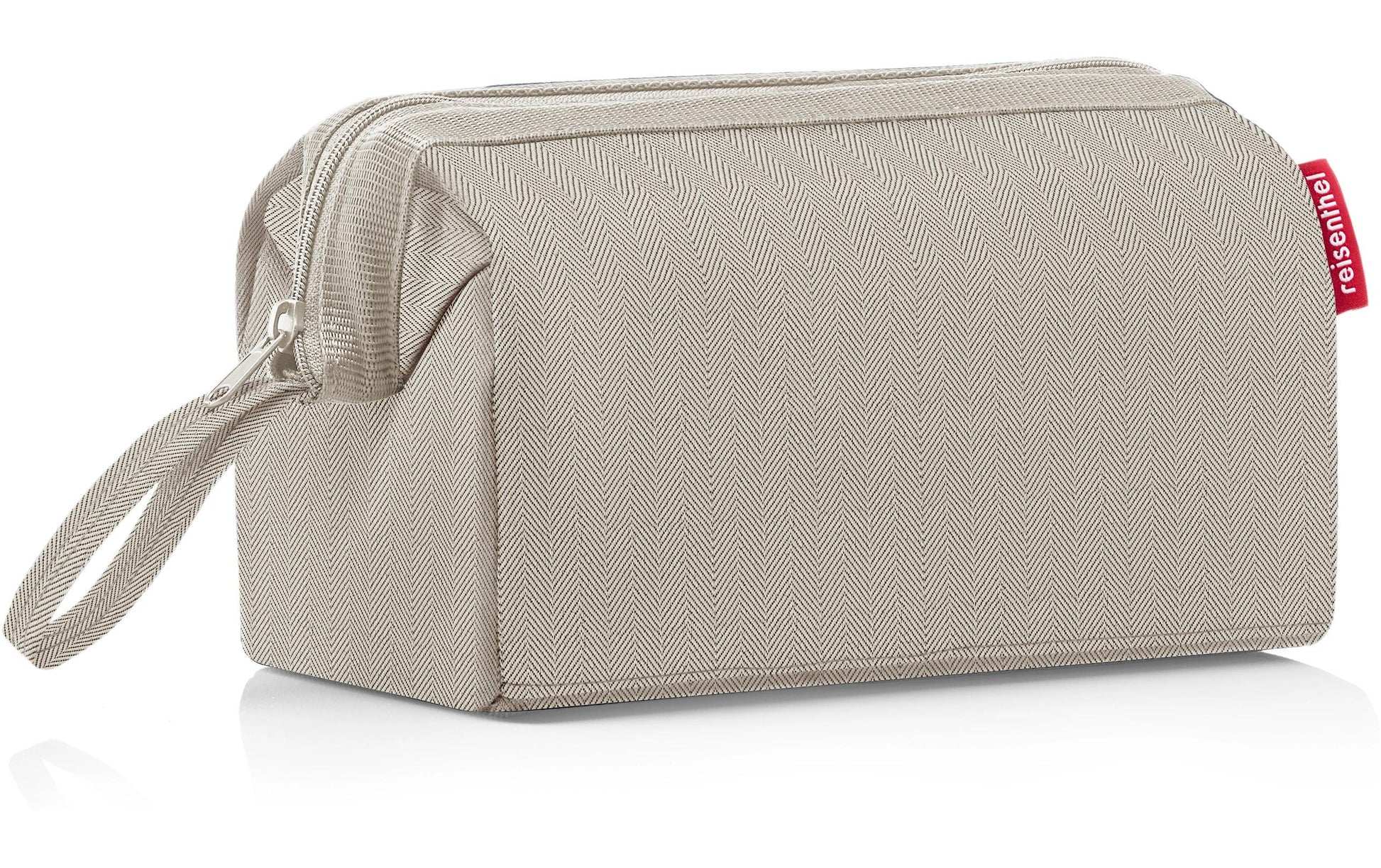 Reisenthel Necessaire Reise-Kosmetik – 4 l – Fischgrät Sand – Polyester – 1 Stk.