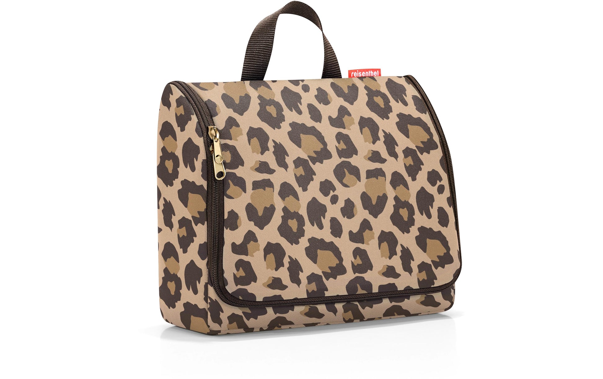 Reisenthel Kosmetiktasche XL – aufhängbar, wasserfest – 4 l – mehrfarbig, Leo Macchiato